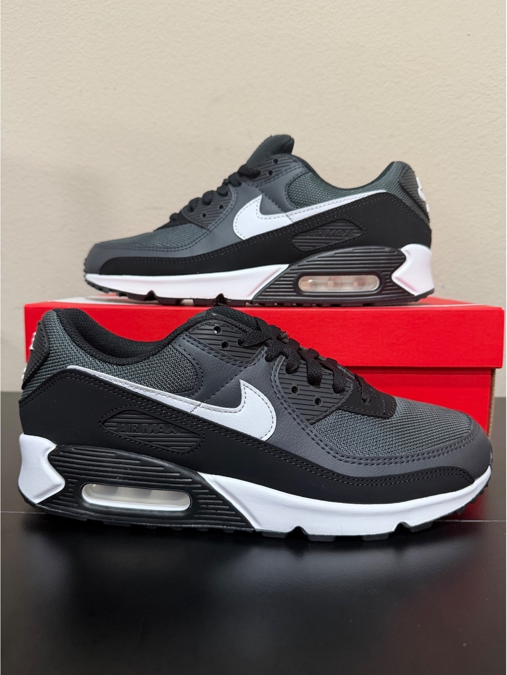 Size 10 - Nike Air Max 90 “Black White”
